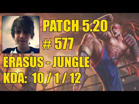 Erasus - Jungle: Lee Sin vs Udyr - BR Challenger 906 PDL #577
