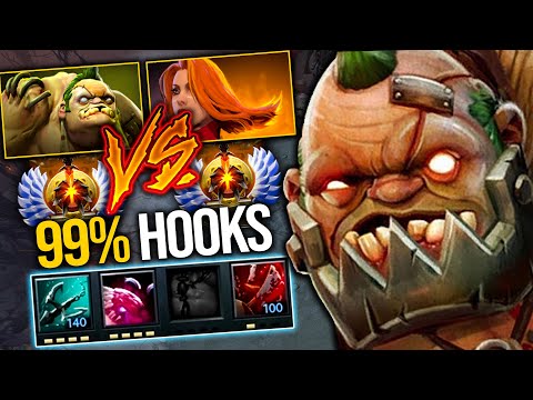 Amazing Pudge 7.25 Mid!!! Epic 99% Accurate Hooks | Pudge Official