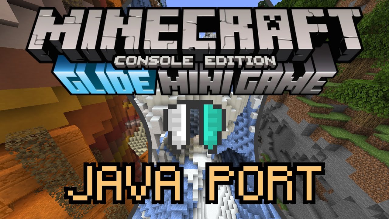 I ported the 12 Glide Minigame maps from Minecraft Legacy Console Edition  to Java Edition! (Link in comments) : r/Minecraft