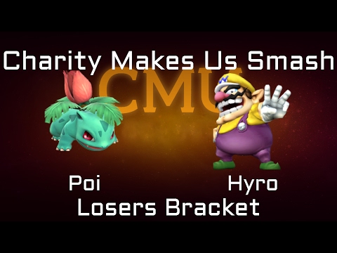 Charity Makes Us Smash Project M Bracket -  Poi (Ivysaur/Fox) vs. Hyro (Wario)