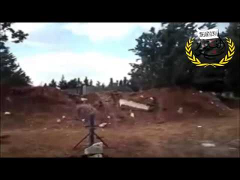 استهداف  قوات النظام بقذائف الهاون في مطار منغ العسكري في محافظة حلب