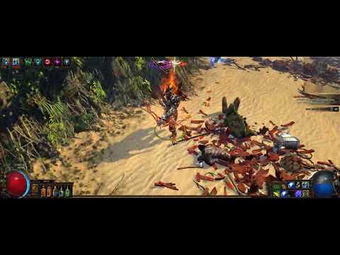 Path of Exile: Chieftain Tukohama Reverse Knockback Barrage RAT