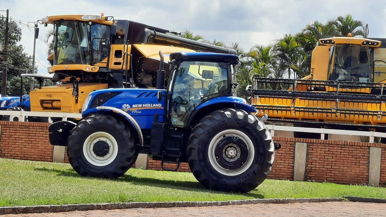 Novo T7 LWB 245 Super Trator  NEW Holland...  EM Detalhes Toledo.pr