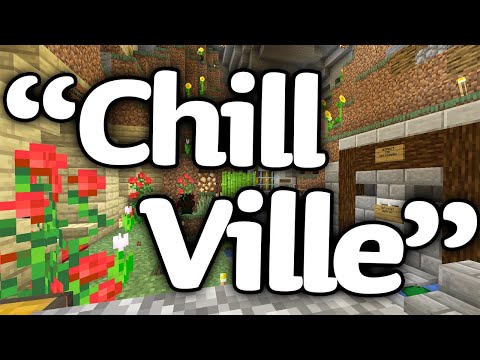 Looptic - "Chill Ville" Base Tour | Minecraft Anarchy Survival