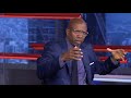 Kenny Smith Emotional Walks Off Set Inside The NBA