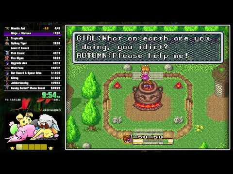 Secret of Mana - Solo Girl Speedrun speedrun challenge