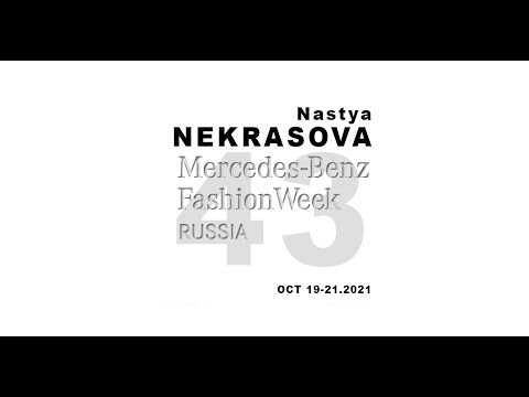 NASTYA NEKRASOVA SS22, MBFW RUSSIA 43 (oct 2021) - full show | DNMAG