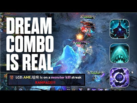 DREAM COMBO IS REAL! - The International 2017 - LGD vs DC | Dota 2
