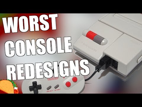 Top 5 Terrible Game Console Redesigns