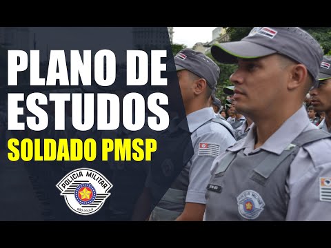 || Plano de Estudos || Soldado Segunda Classe PMSP 2019 - Edital Aberto