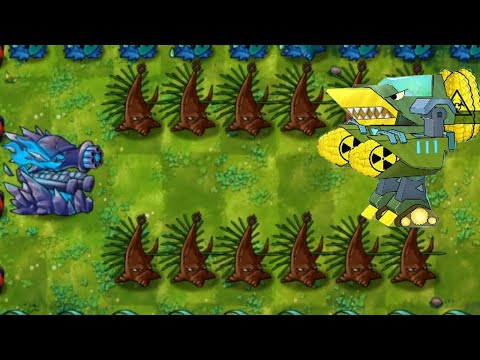 Pvz 1 Fusion Challenge Super Gatling Pea  Vs Gargantuar Vs Dr.Zomboss Who Will Win?