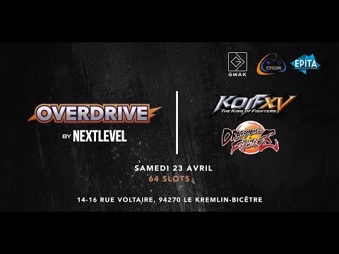 OVERDRIVE TOURNAMENT OFFLINE #KOFXV / #DBFZ 23/05/22