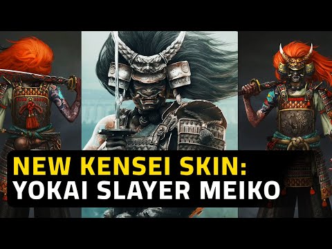 New Kensei Skin: Yokai Slayer Meiko | For Honor Year 6 Season 3: The Demon Dagger