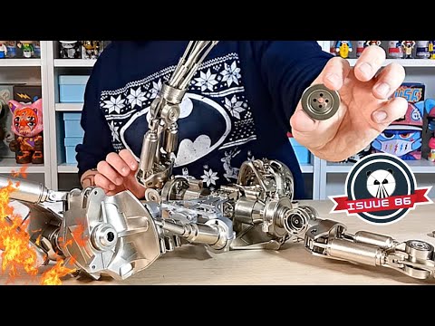 Build The Terminator T-800 Issue 86 -  Affix The Left Arm To The Body (Speed Build)