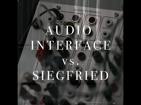 Im wunderschönen Monat Mai - Serge Audio Interface abuse