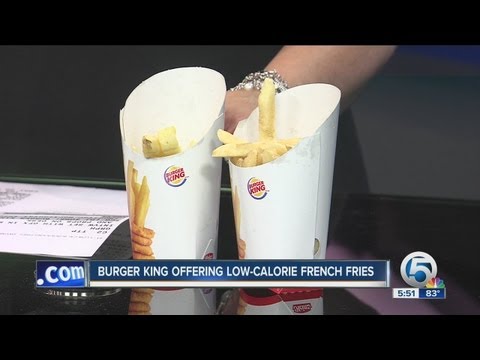 Burger King offering low-calorie French fries