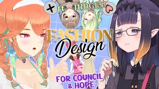 Thumbnail for 【FASHION DESIGN BATTLE】Making Outfits For Council & Hope VS INA'NIS #kfp #キアライブ