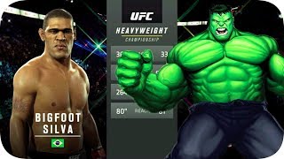 UFC 2 БОЙ Антонио Сильва vs Халк (com.vs com.)