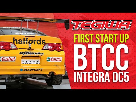 FIRST START UP AT OULTON PARK!! - BTCC INTEGRA DC5! (ON TRACK PREVIEW!)