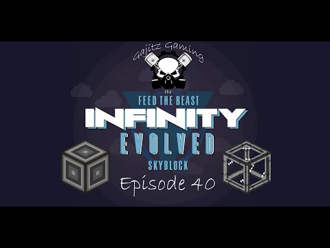 FTB Infinity Evolved Skyblock - Ep40 - AE2 Crafting Flower
