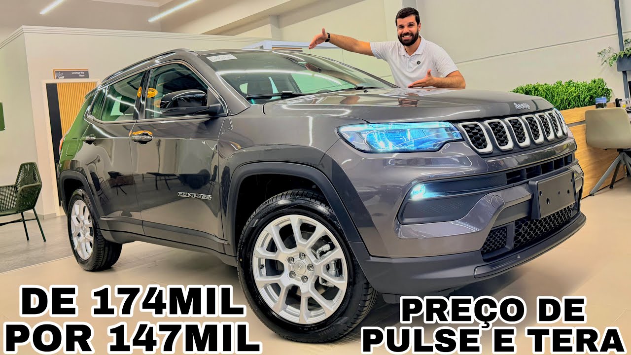 ‼️JEEP DESPENCOU O PREÇO DO COMPASS SPORT VERSÃO DE ENTRADA 2026 | AGRADEÇA OS CHINESES‼️