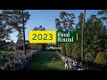 2023 Masters Tournament Final Round Broadcast