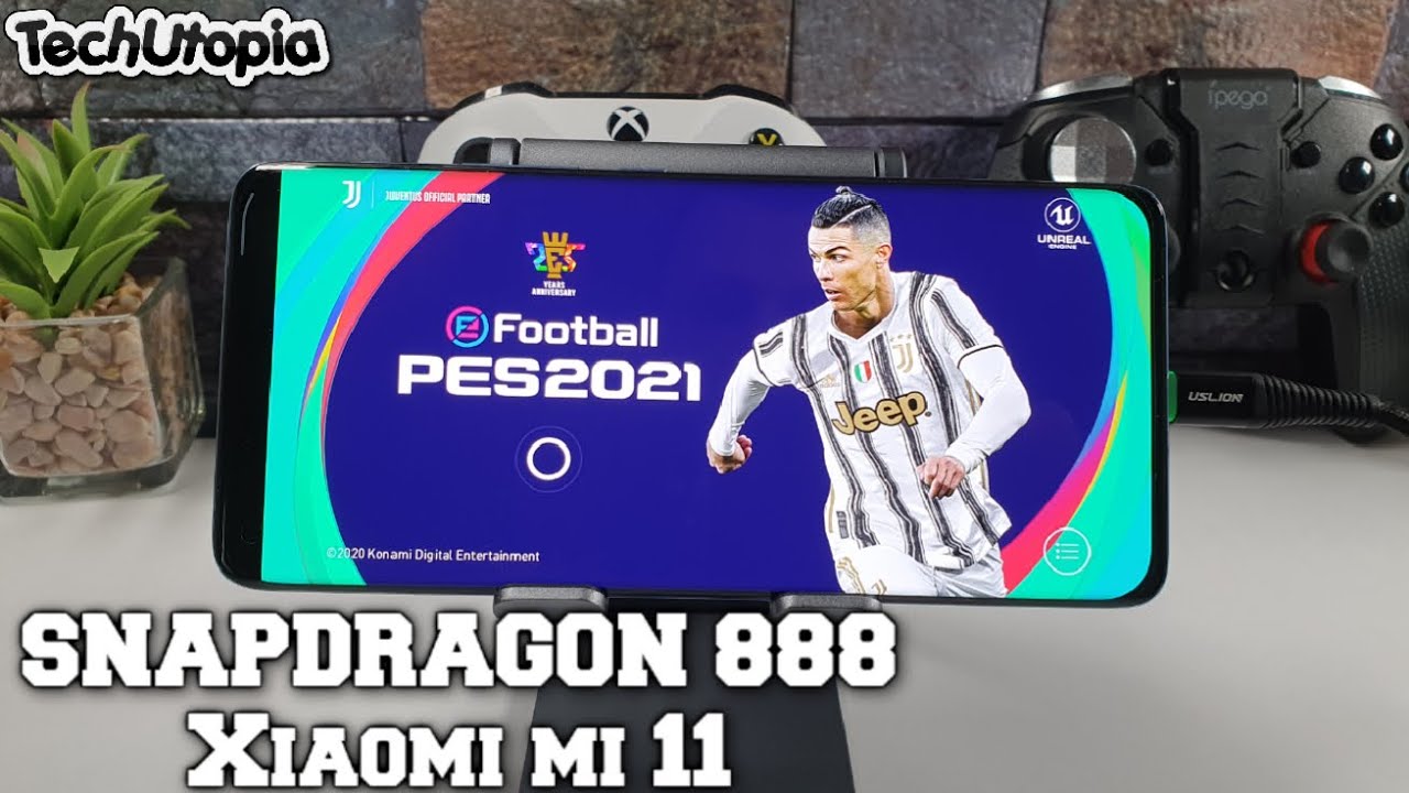 PES 2021/ARK Mobile/Cyber Hunter Gameplay/New Updates/Snapdragon 888 gaming Xiaomi Mi 11 test