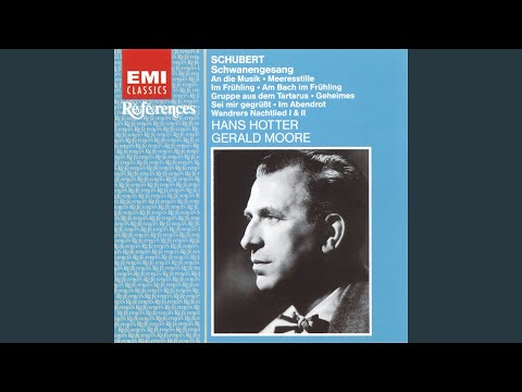 4 Lieder, Op. 88: No. 4, An die Musik, D. 547