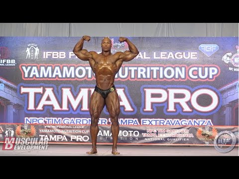 Abner Logan Posing Routine (1st in Classic) | 2019 Tampa Pro