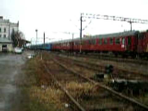 Plecarea trenului A1765 Iasi - Timisoara Nord din statia Suceava Nord