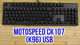 Motospeed CK107 (mtk96mb) - відео 1
