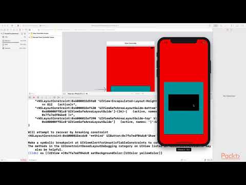 Troubleshooting with Xcode View Hierarchy Debugger in 3D | packtpub com