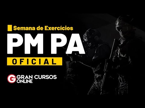 Semana de Exercícios PM PA - Oficial - Língua Portuguesa com Prof. Claiton Natal