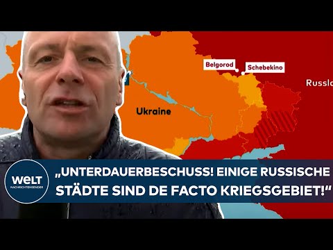 PUTINS KRIEG: "Unter Dauerbeschuss! Einige russische Städte sind de facto Kriegsgebiet!"