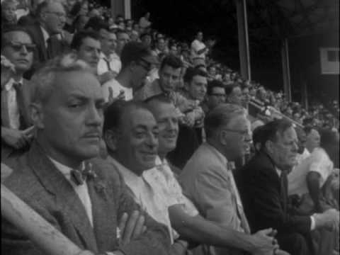 1956 Milwaukee Braves and Brooklyn Dodgers Vie for National League pennant