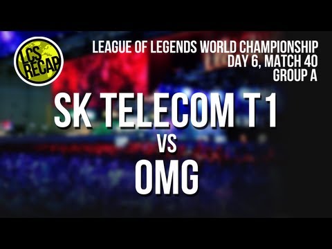 LCS Recap Worlds: SK Telecom T1 vs OMG - Group A, Match 40 (World Championship 2013)