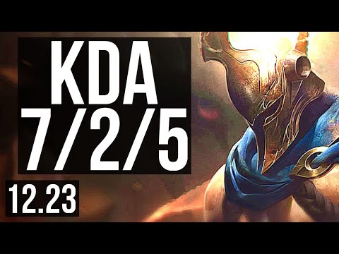 PANTHEON vs SETT (TOP) | 3.7M mastery, 2400+ games, 7/2/5, Godlike | EUW Grandmaster | 12.23