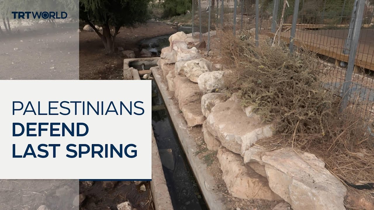 Palestinians in occupied West Bank battle for water
