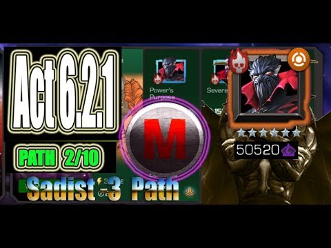Act 6.2.1 Path 2/10 (Sadist-3 Path) - Marvel Contest of Champions