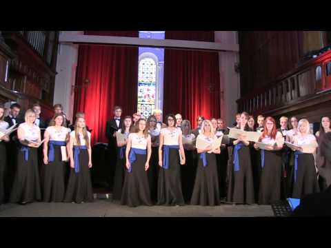 The Estonian Youth Choir in the Triskel Christchurch, Cork
