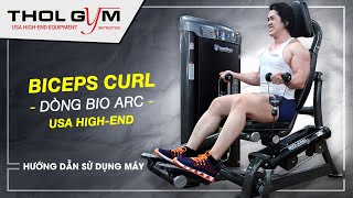 BA Biceps Curl - Hướng Dẫn Kéo Chuột, Vai, Lưng Trên Máy Gym Mỹ Đế Hight End