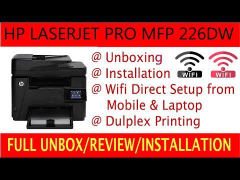 Monochrome hp laser jet pro mfp m226dw printer, for office