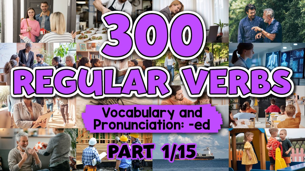 Cómo Pronunciar -ED en Inglés | Las 3 Reglas para Pronunciar los Verbos Regulares en Pasado