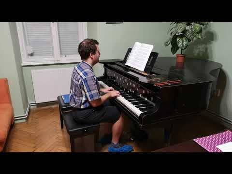 Bartók Béla: Népdal - Árpi a kánikulában is szuper 🎹😍 (Zongoraiskola I. / 62.)