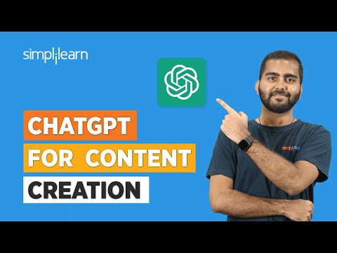 Chat GPT for Content Creation | How To Use Chatgpt for Content Creation | Simplilearn