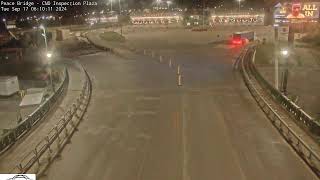 Peace Bridge - Canadian Inspection Lanes