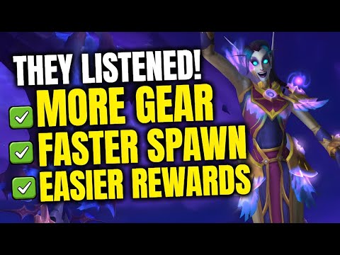 Blizzard Made The Pre-Patch Event BETTER - Many New Buffs & Nerfs! Farm Gear & Rewards FASTER! WoW
