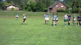 preview picture of video 'Lippe Lions Lemgo vs Rugby Tourists Münster 23.05.2009! Schade Denis^^'