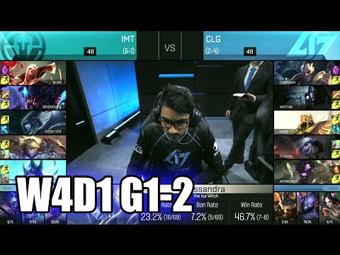 CLG vs Immortals | Game 2 S6 NA LCS Summer 2016 Week 4 Day 1 | CLG vs IMT G2 W4D1 1080p