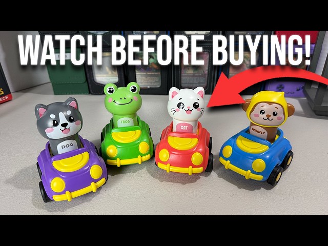 Vídeo relacionado con BelleStyle Coches Juguete para Bebes 1 Año, 4 Piezas Press-and-Go Conjunto de Vehículos para Niños Pequeños de 1 2 3 Años, Camiones De Juguete de Educación Regalos para 12 18 24 Meses Niños Niñas